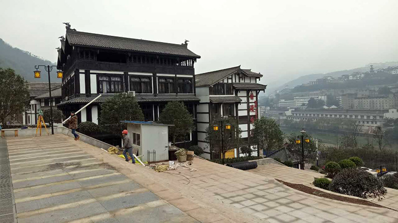 貴州仁懷市茅臺鎮(zhèn)觀景臺景觀燈