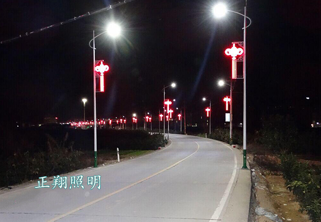 中國(guó)結(jié)路燈