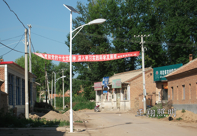 新農(nóng)村太陽(yáng)能路燈