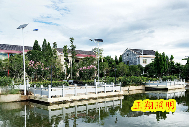 農(nóng)村公園太陽能路燈
