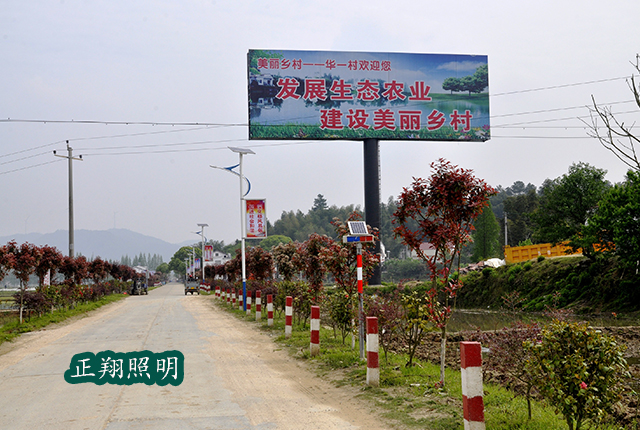 農(nóng)村太陽能路燈廠家