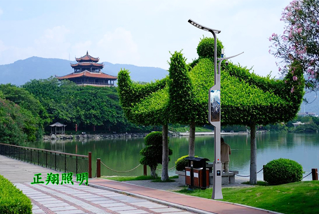 現(xiàn)代城市智慧路燈