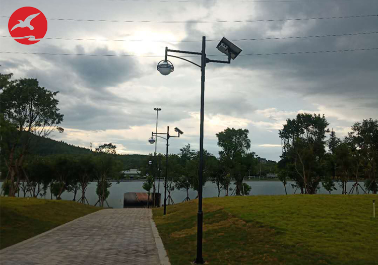 廣西省柳州市魚峰區(qū)曙光大道太陽能庭院燈工程案例