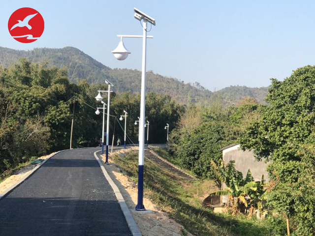 景區(qū)道路太陽能庭院燈工程案例