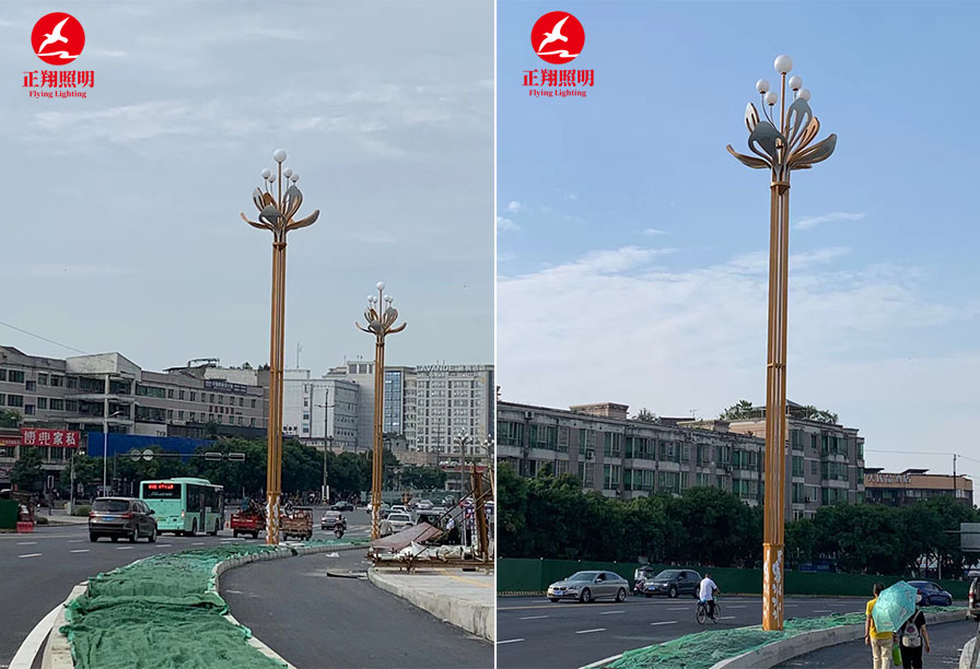 重慶江北區(qū)景觀燈工程案例