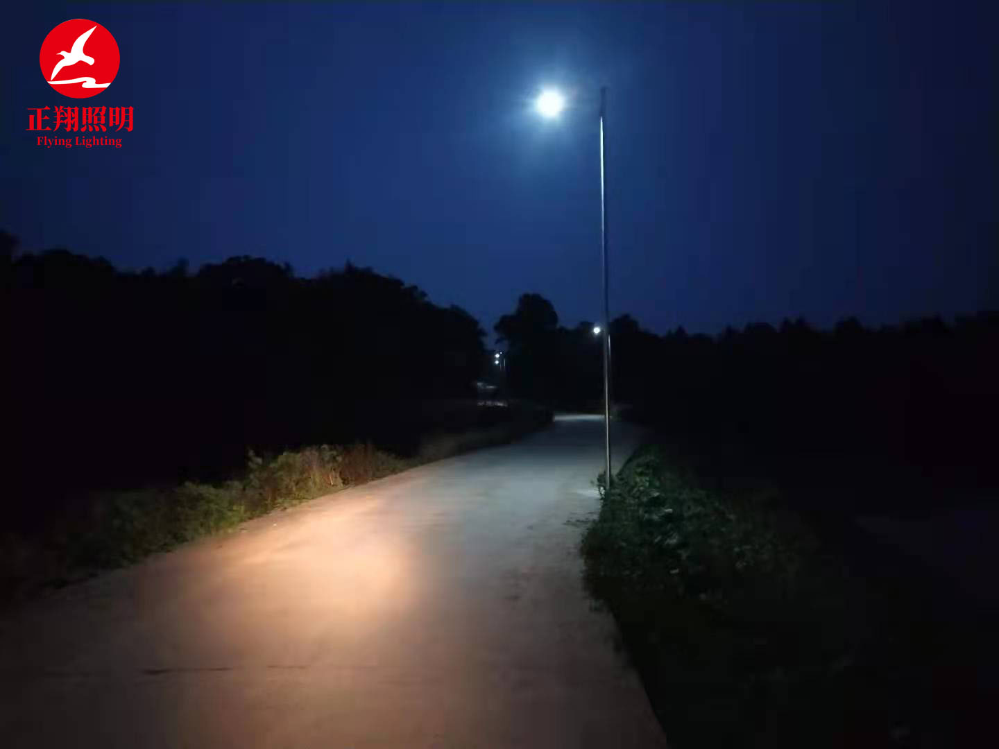 湖南新農(nóng)村led路燈工程案例