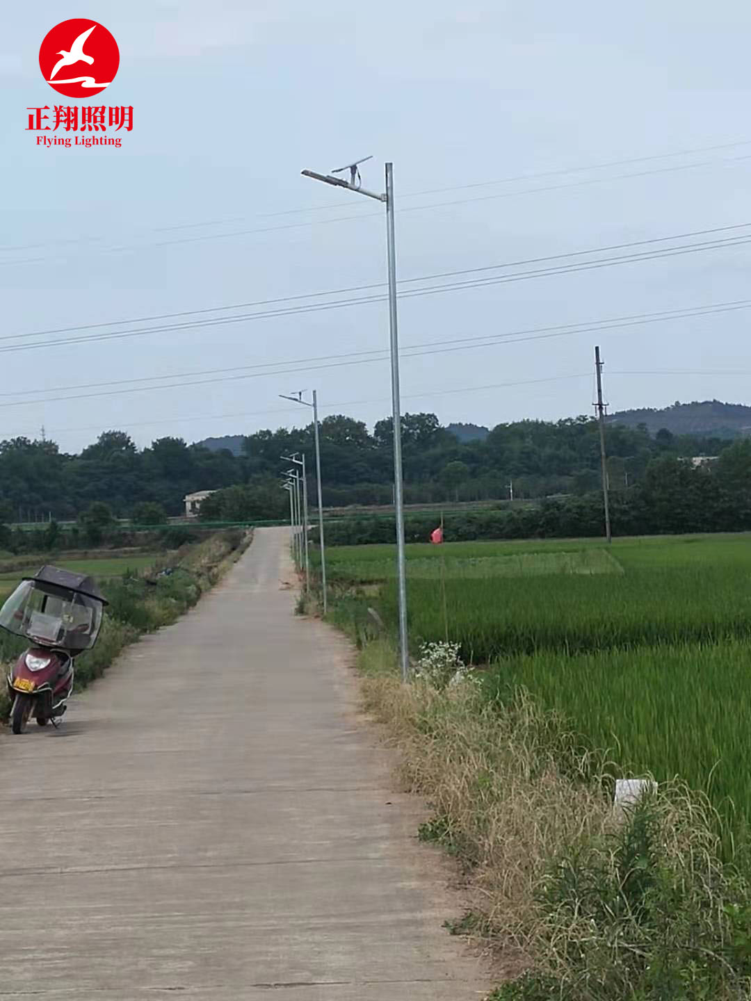湖南新農村led路燈工程案例