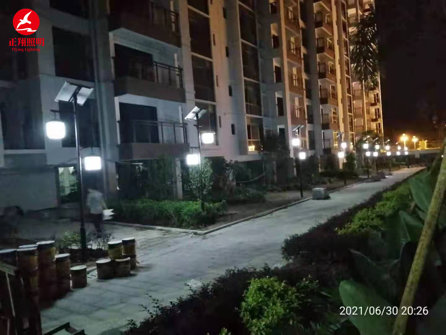 太陽能路燈工程案例