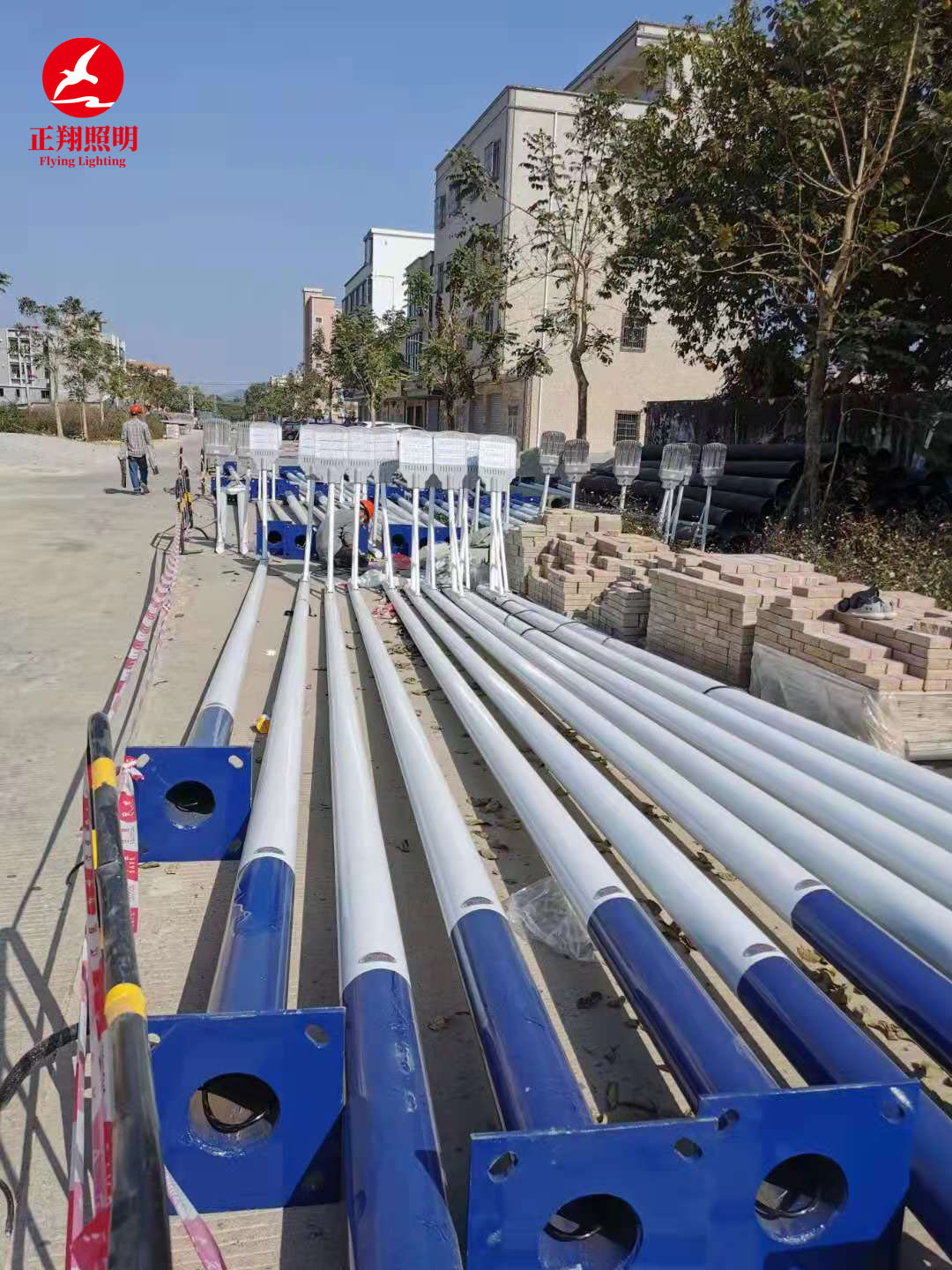 廣東（惠東）市政單臂路燈工程案例