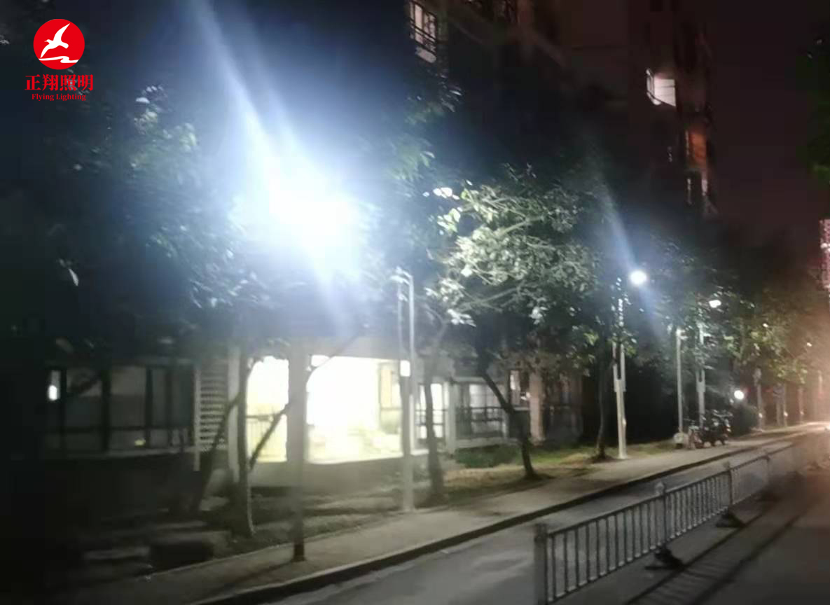 廣西南寧市鐵馨苑太陽能路燈工程案例