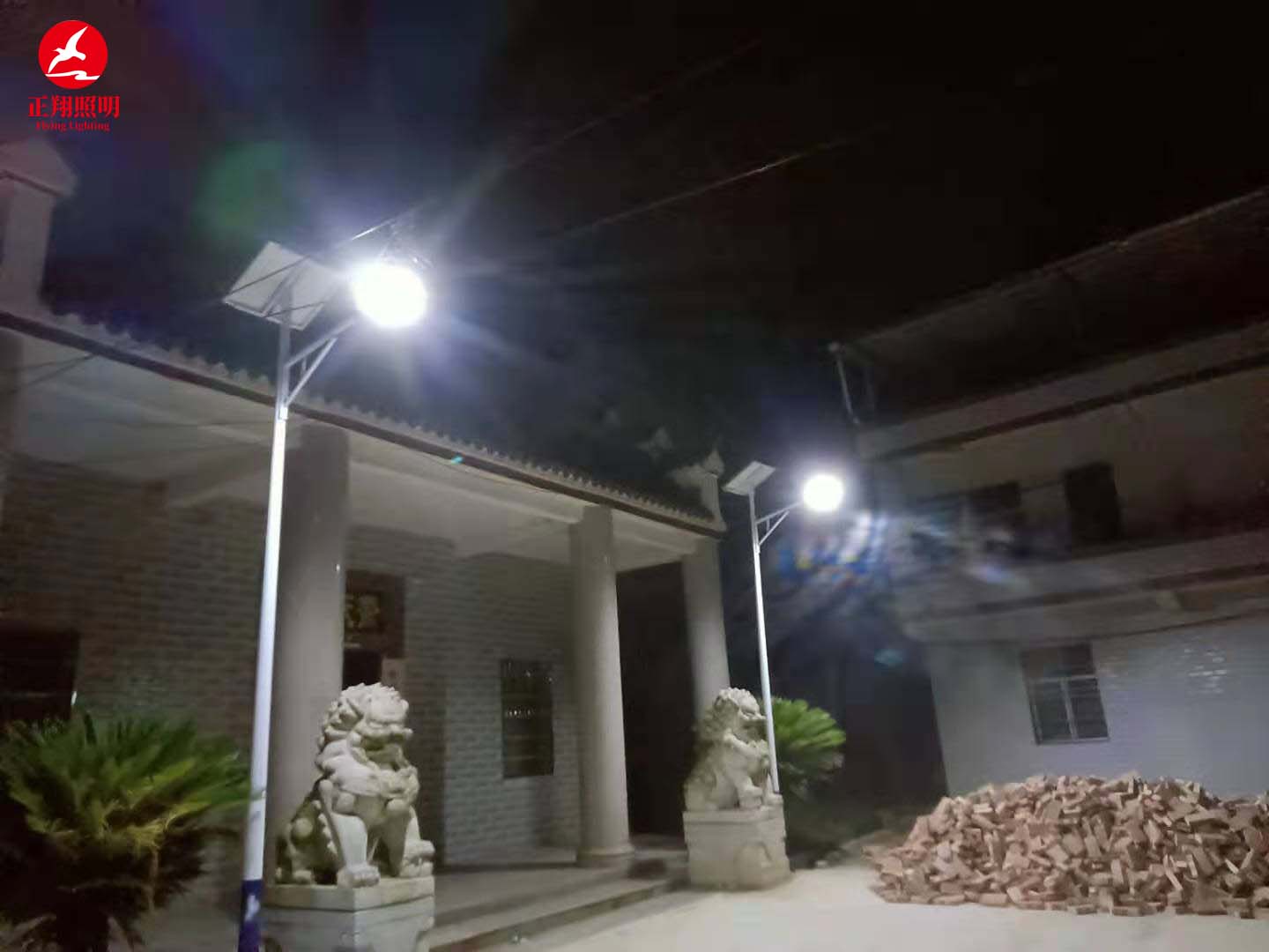 湖南太陽能路燈工程案例