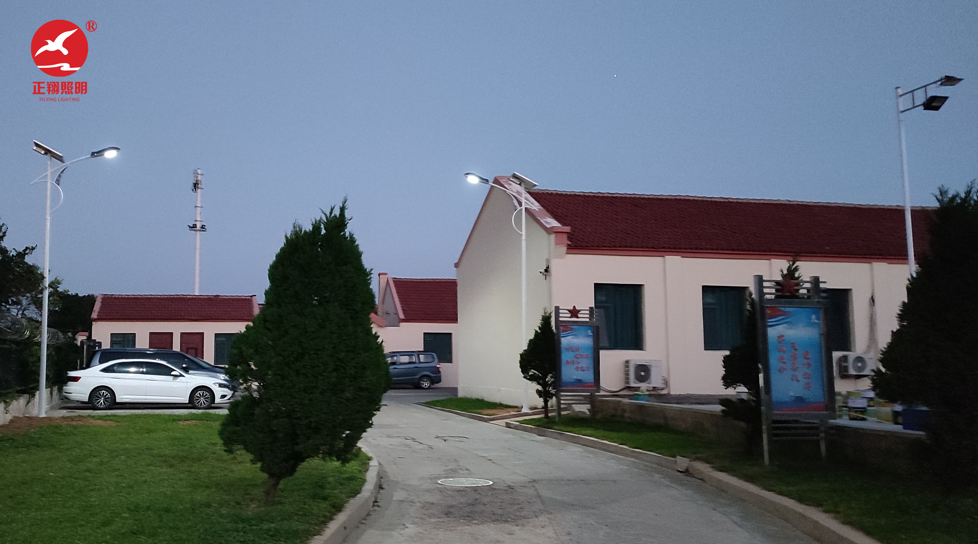青島八大關(guān)旅游景區(qū)太陽能路燈工程案例