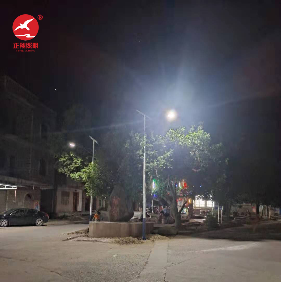 正翔照明太陽(yáng)能路燈工程案例