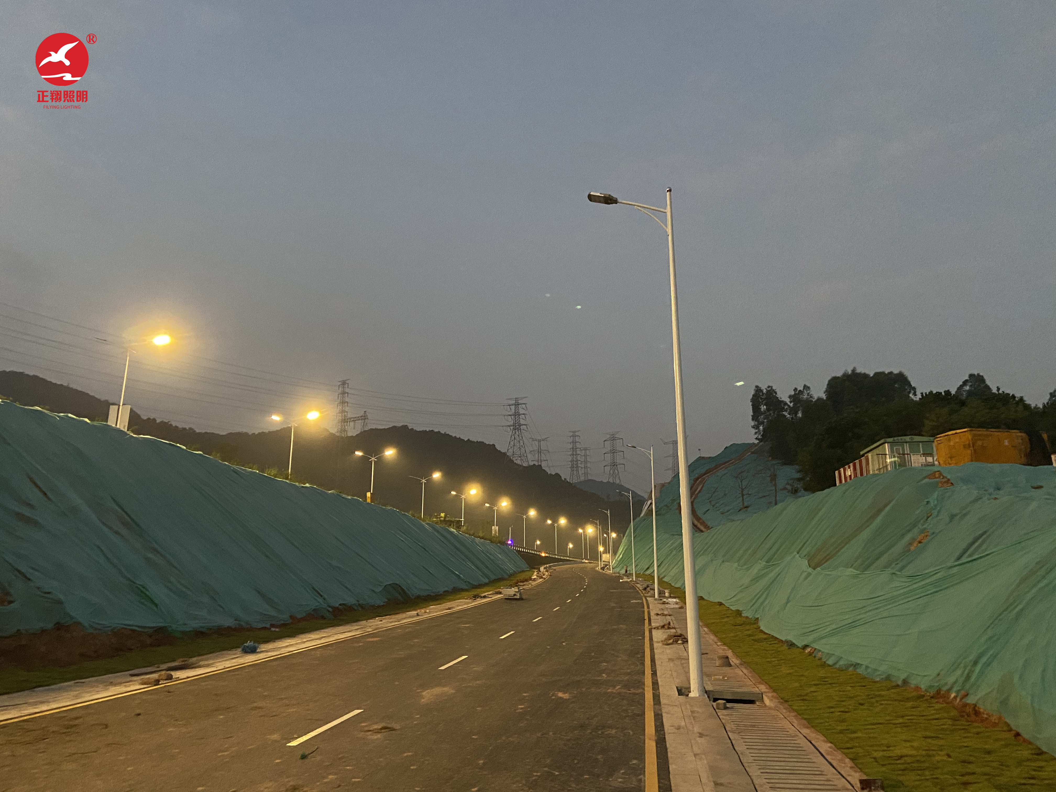 深圳康寧市電路燈工程案例
