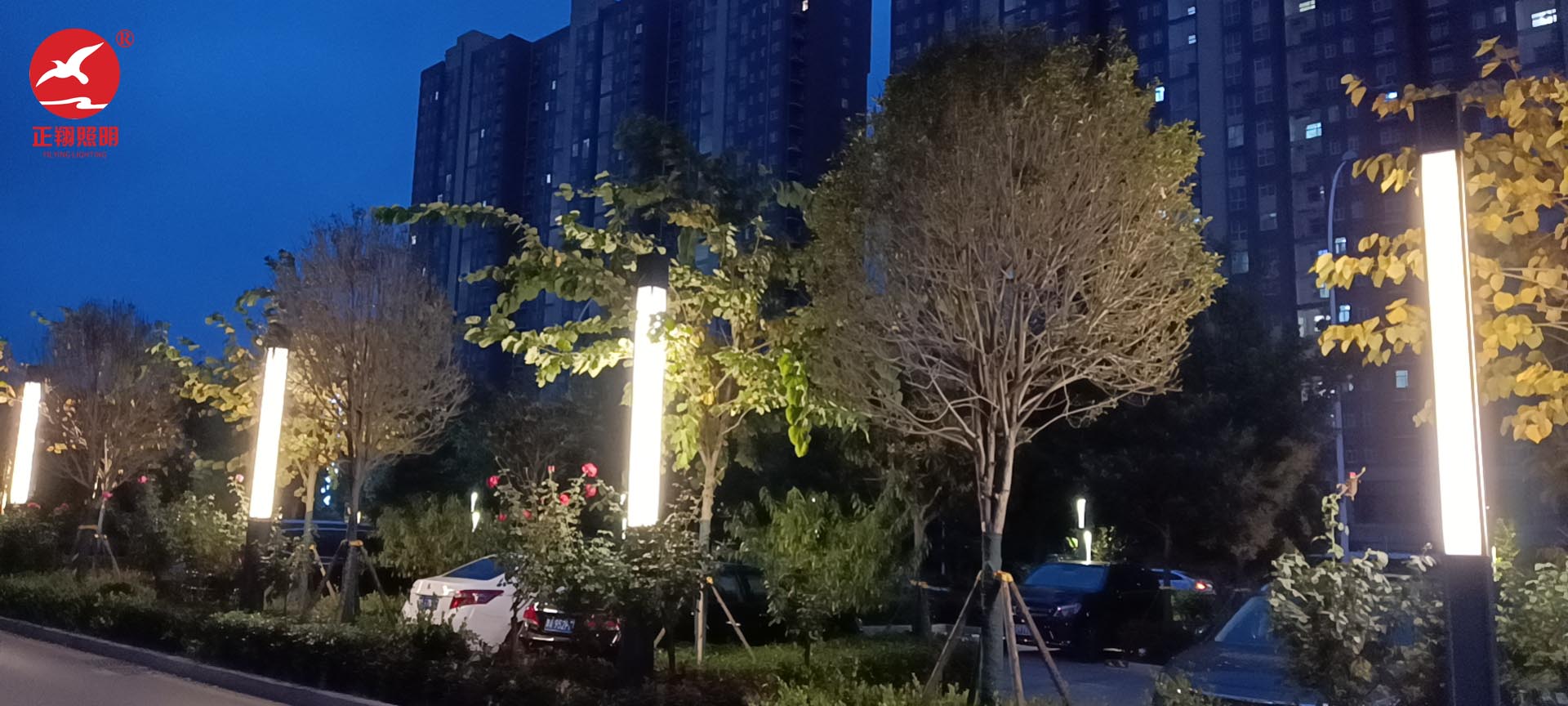 河南市電景觀燈工程案例