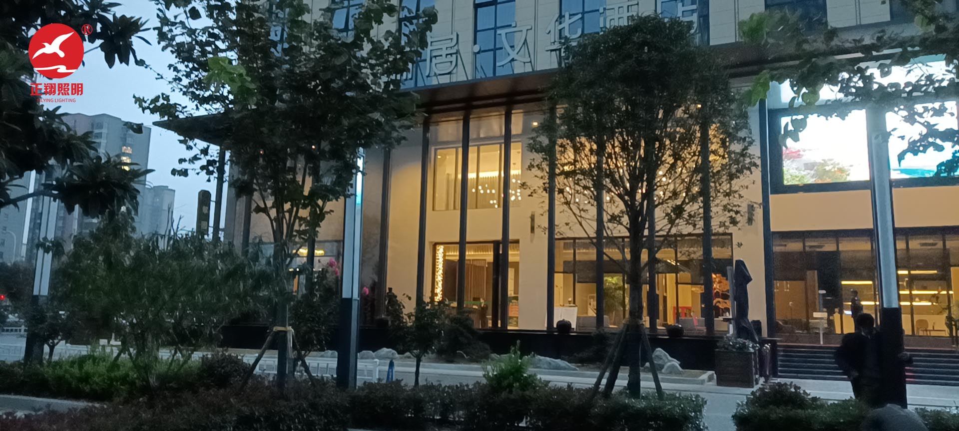 河南市電景觀燈工程案例
