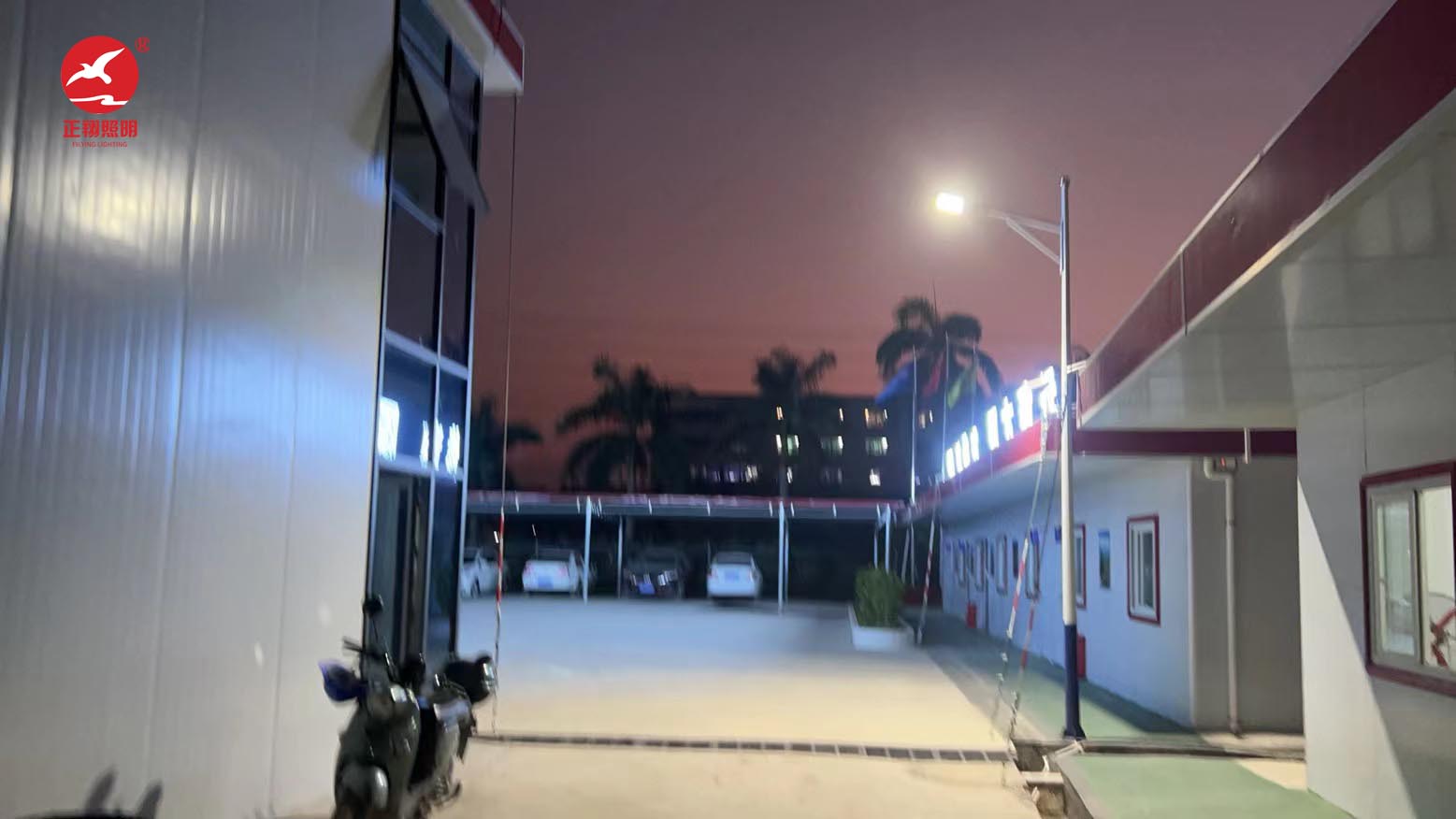順德中交路橋華南工程項目部市電路燈案例