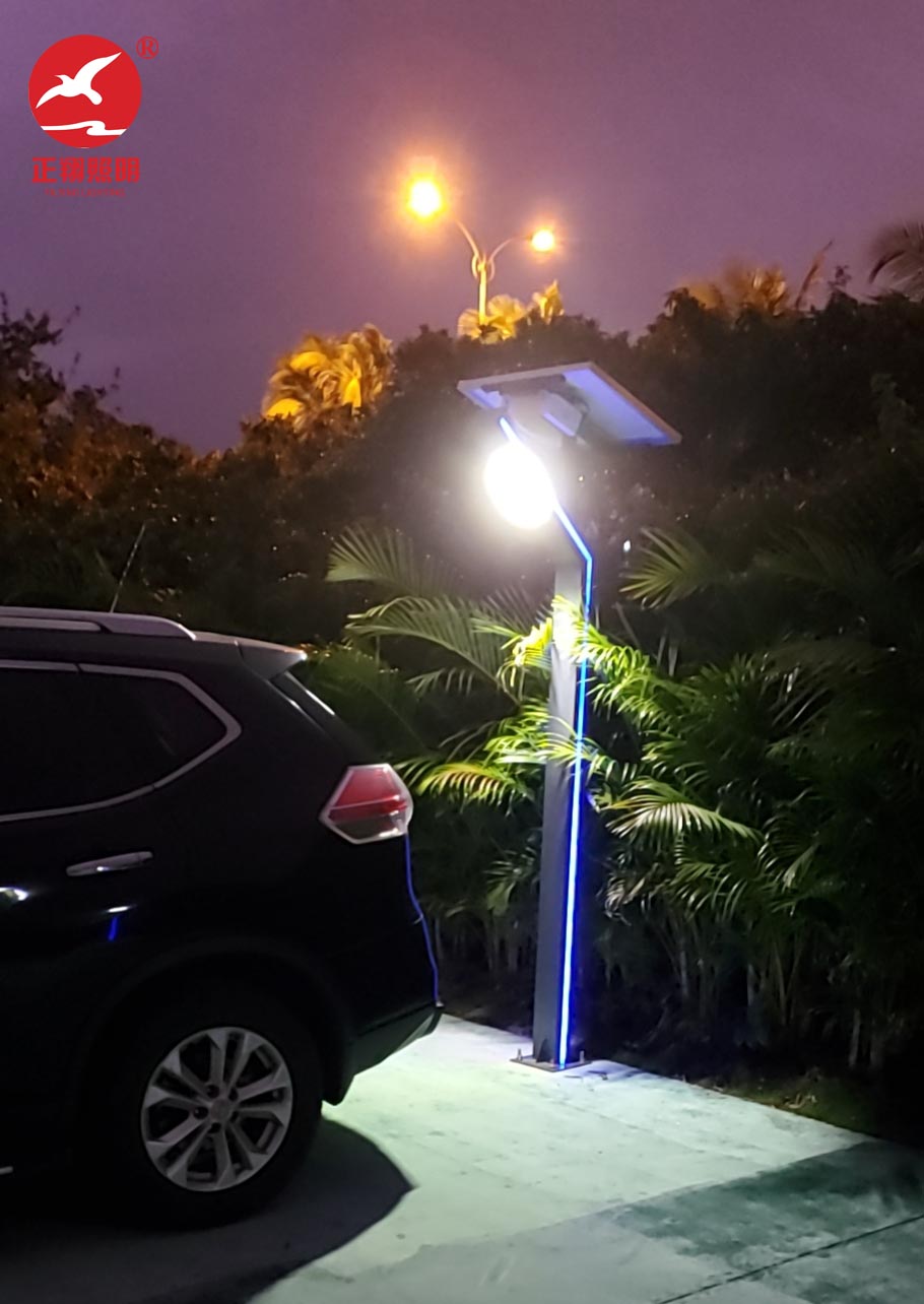 海南三亞太陽能景觀燈工程案例