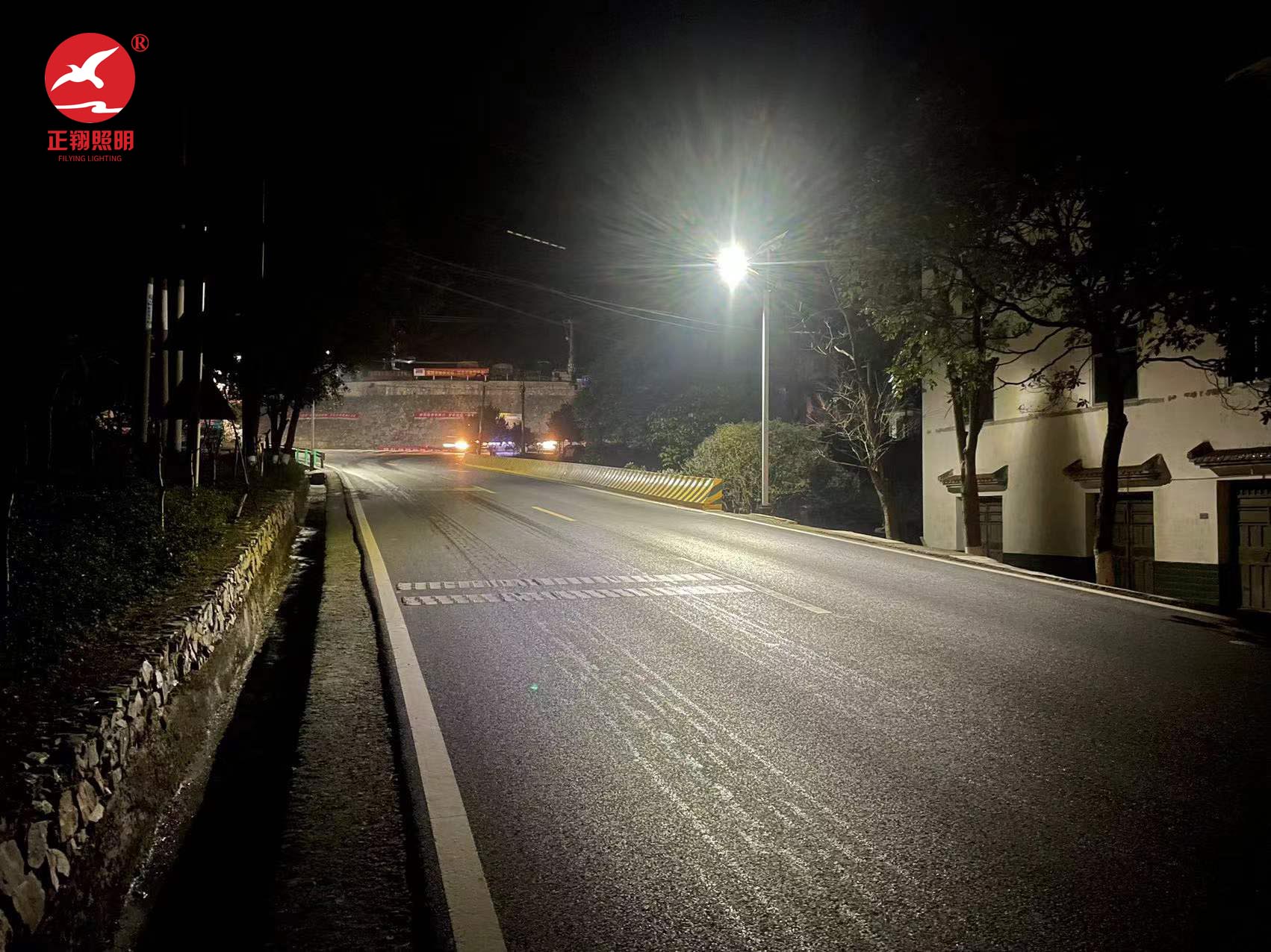 湖北省宜昌市秭歸縣九畹溪鎮(zhèn)九畹溪村太陽能路燈案例分享