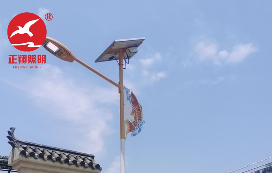 西省河池市大化縣北景鎮(zhèn)太陽能路燈案例