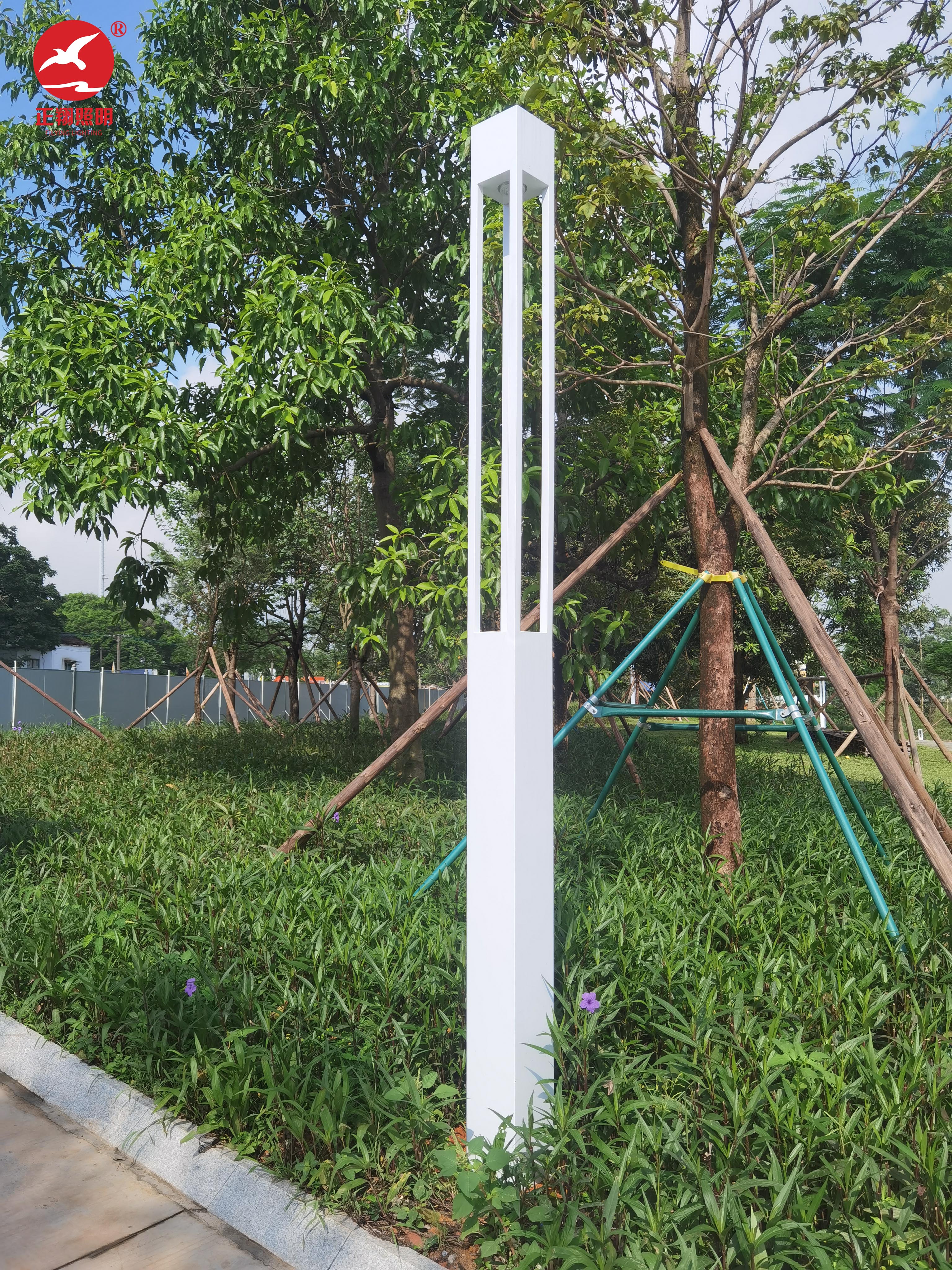 佛山南海白色庭院燈工程案例