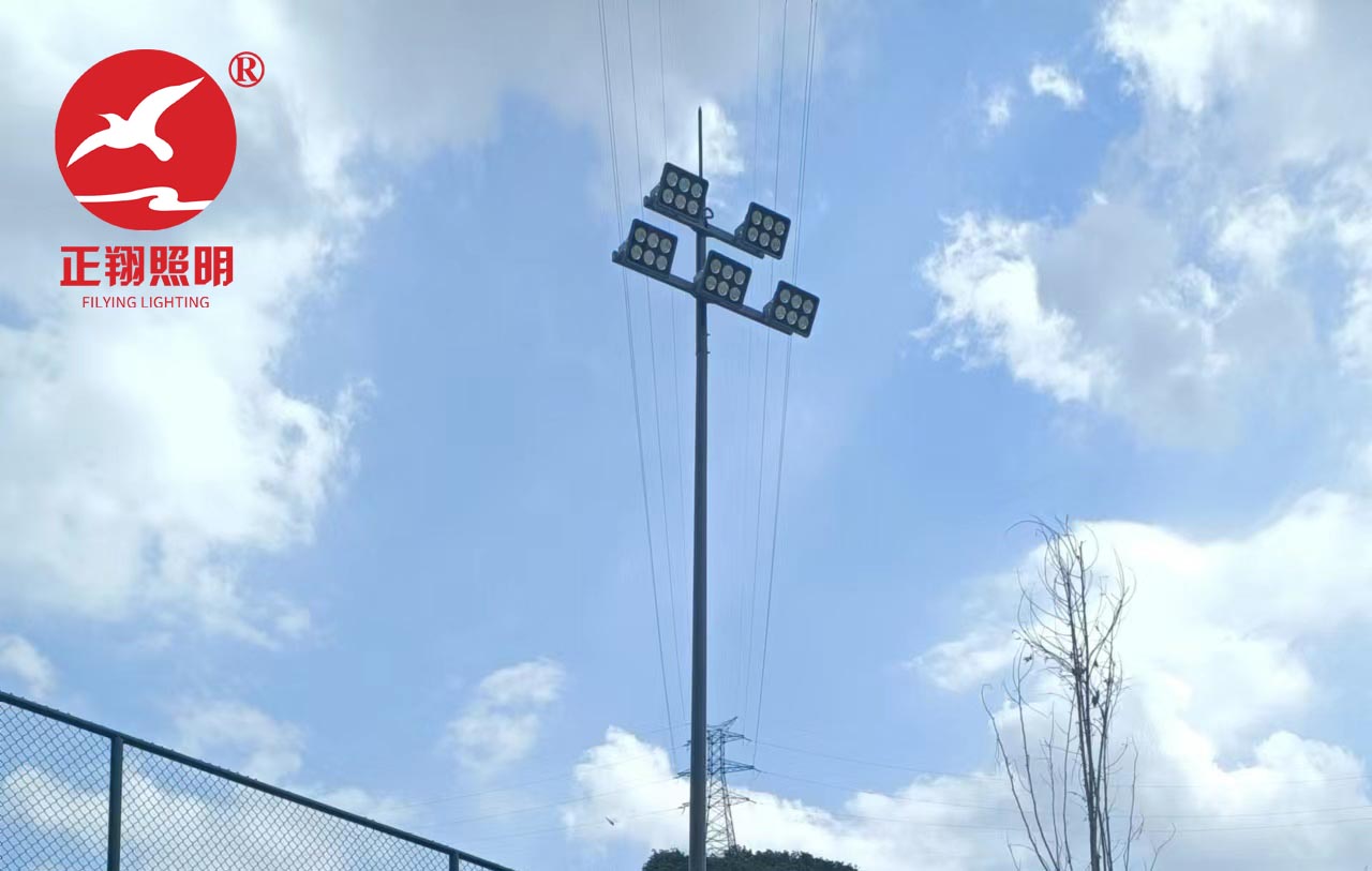 貴陽市南明區(qū)塊學(xué)校球場燈工程案例