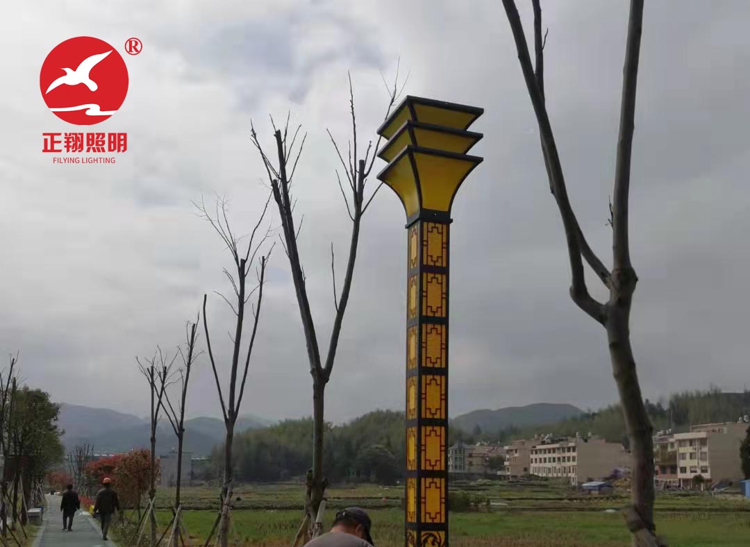 福建寧德大型景觀燈工程案例