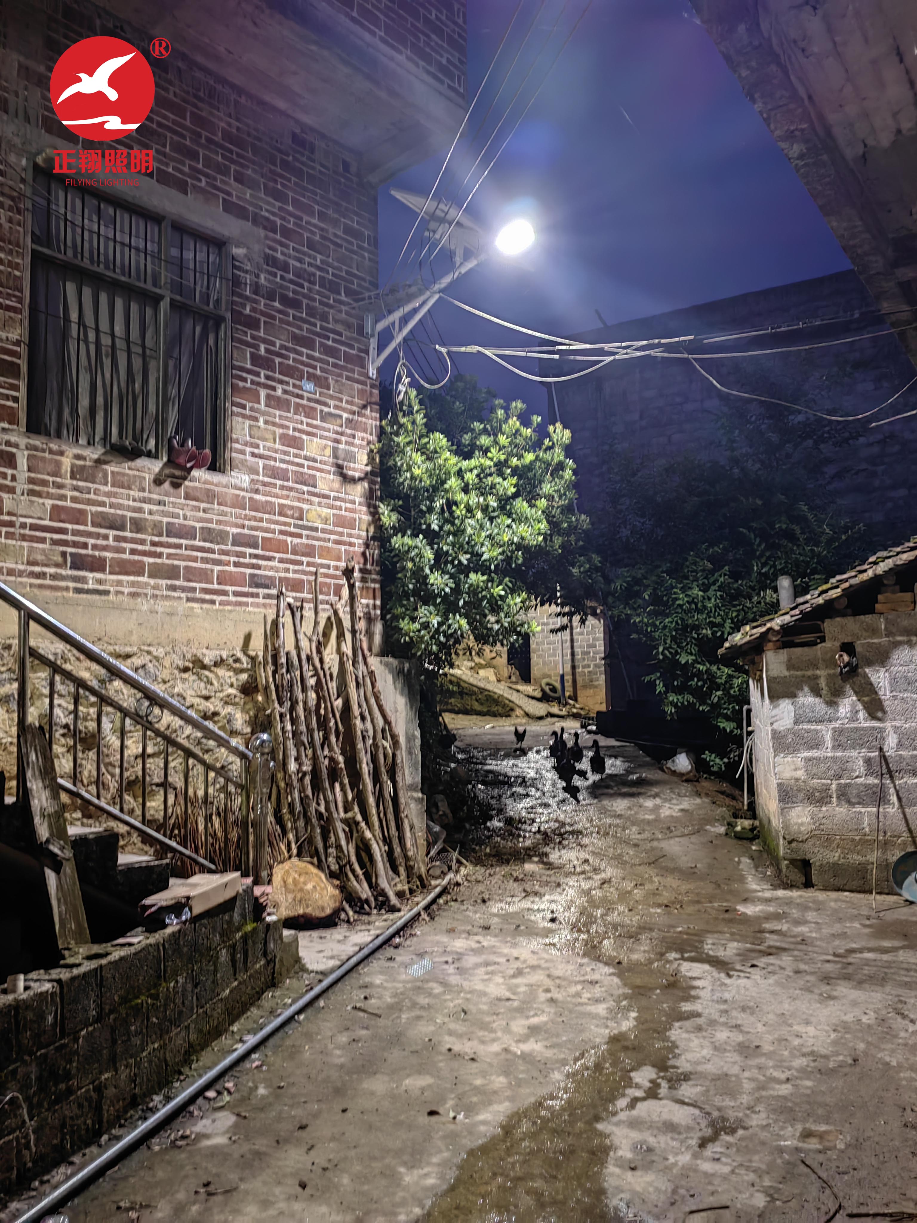 廣西平果市太陽能路燈項目案例