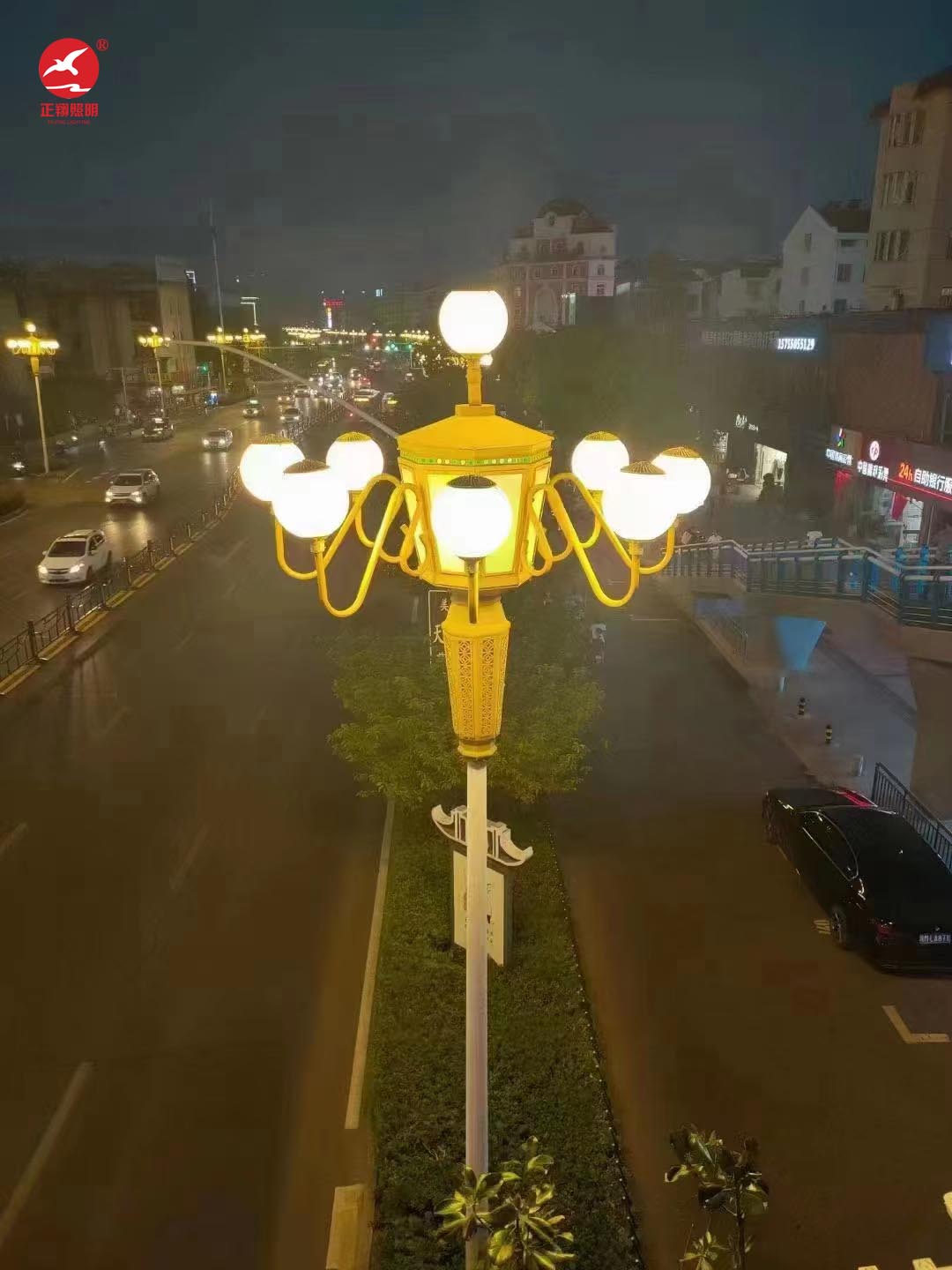 城市道路中華燈工程案例