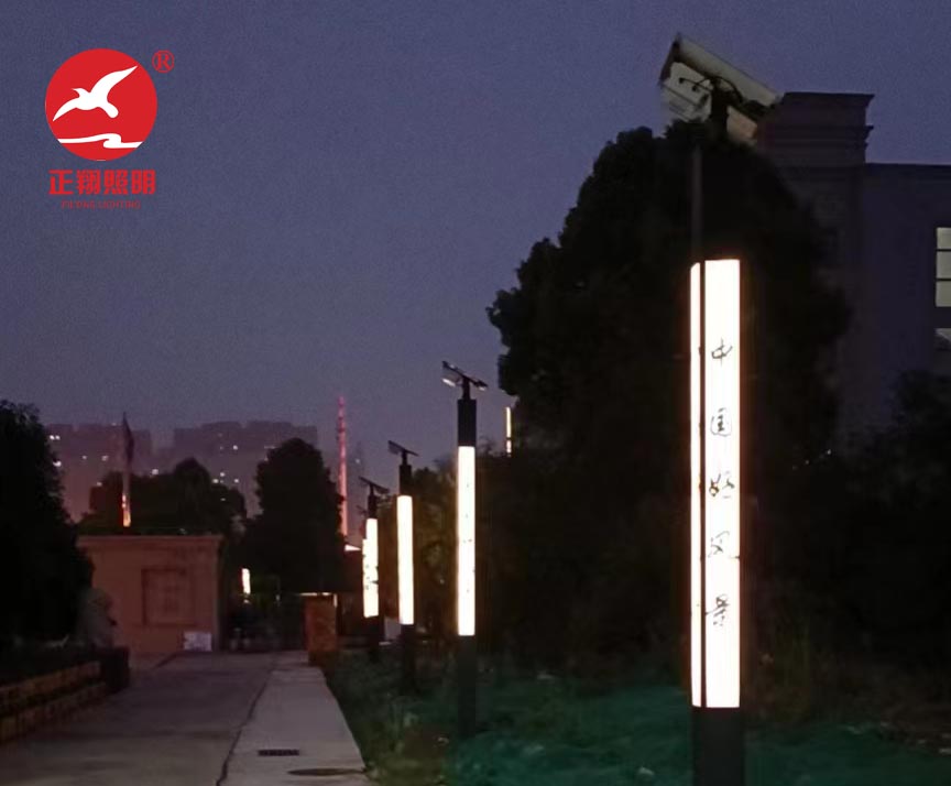 湖南長沙太陽能景觀燈工程案例