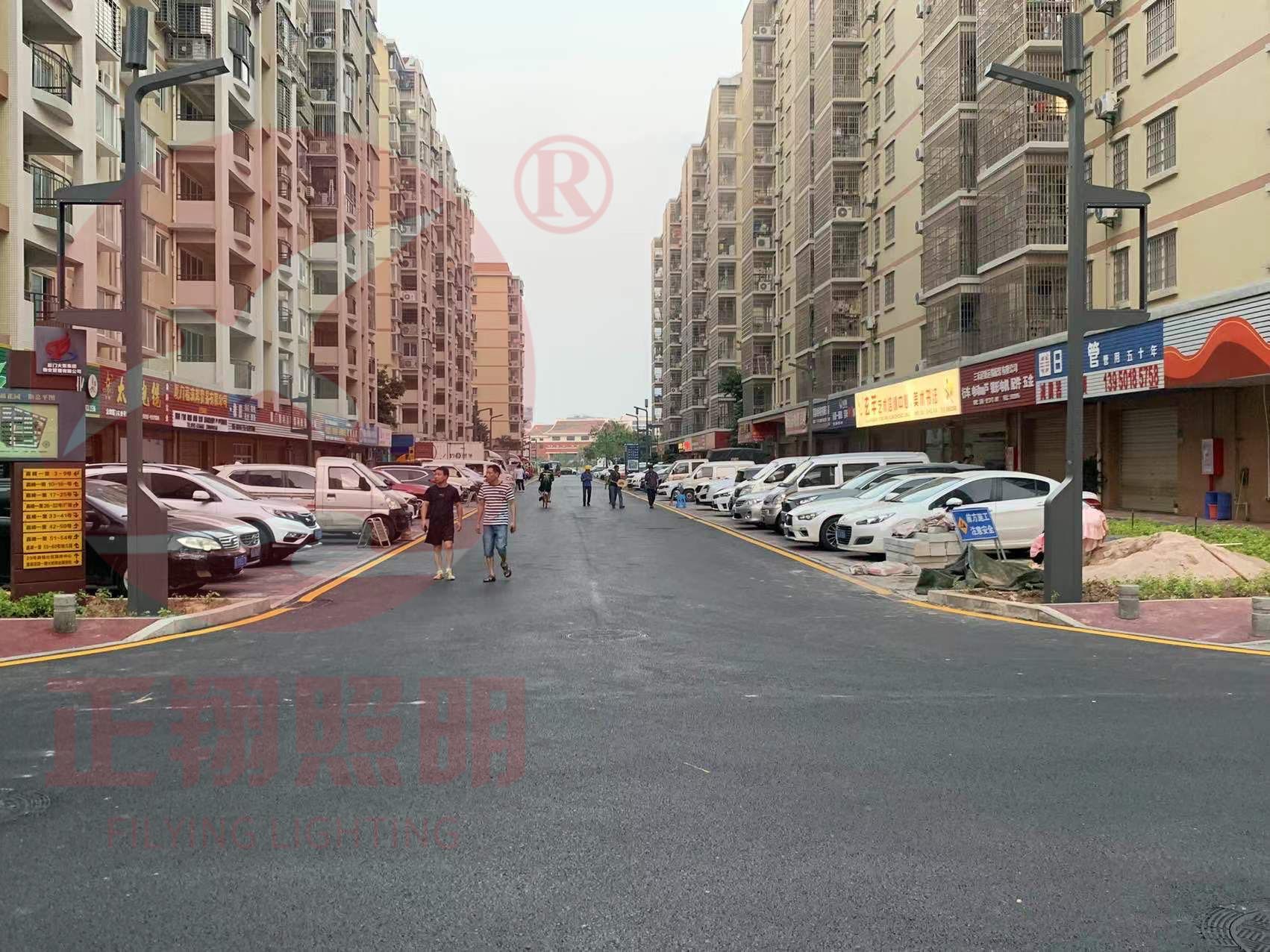 福建省廈門市湖里區(qū)嘉福社區(qū)智慧路燈工程案例