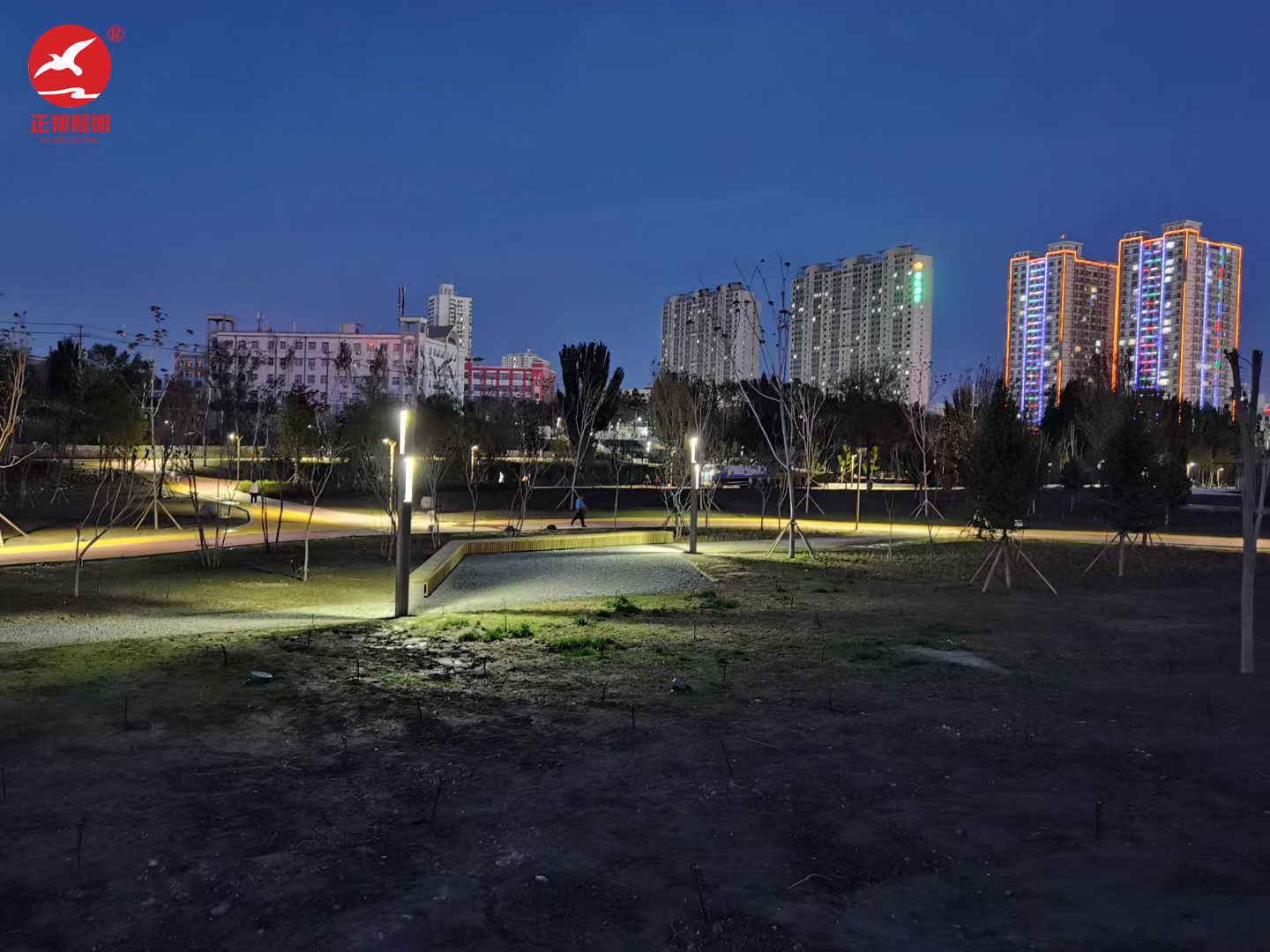 新疆哈密市伊州區(qū)建設(shè)東路哈鐵公園亮化項(xiàng)目