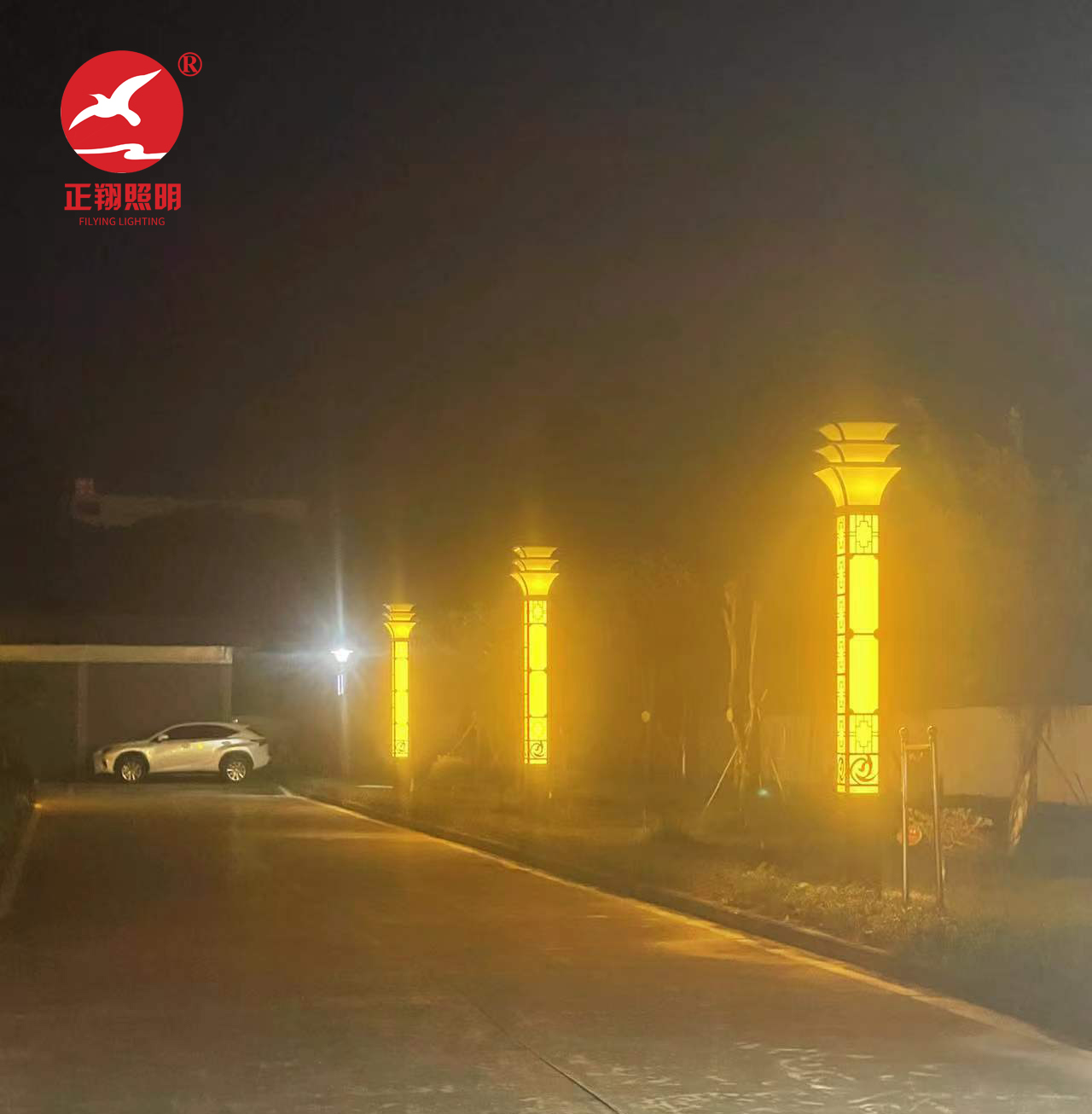 廣西壯族自治區(qū)防城港市港口區(qū)景觀燈工程案例