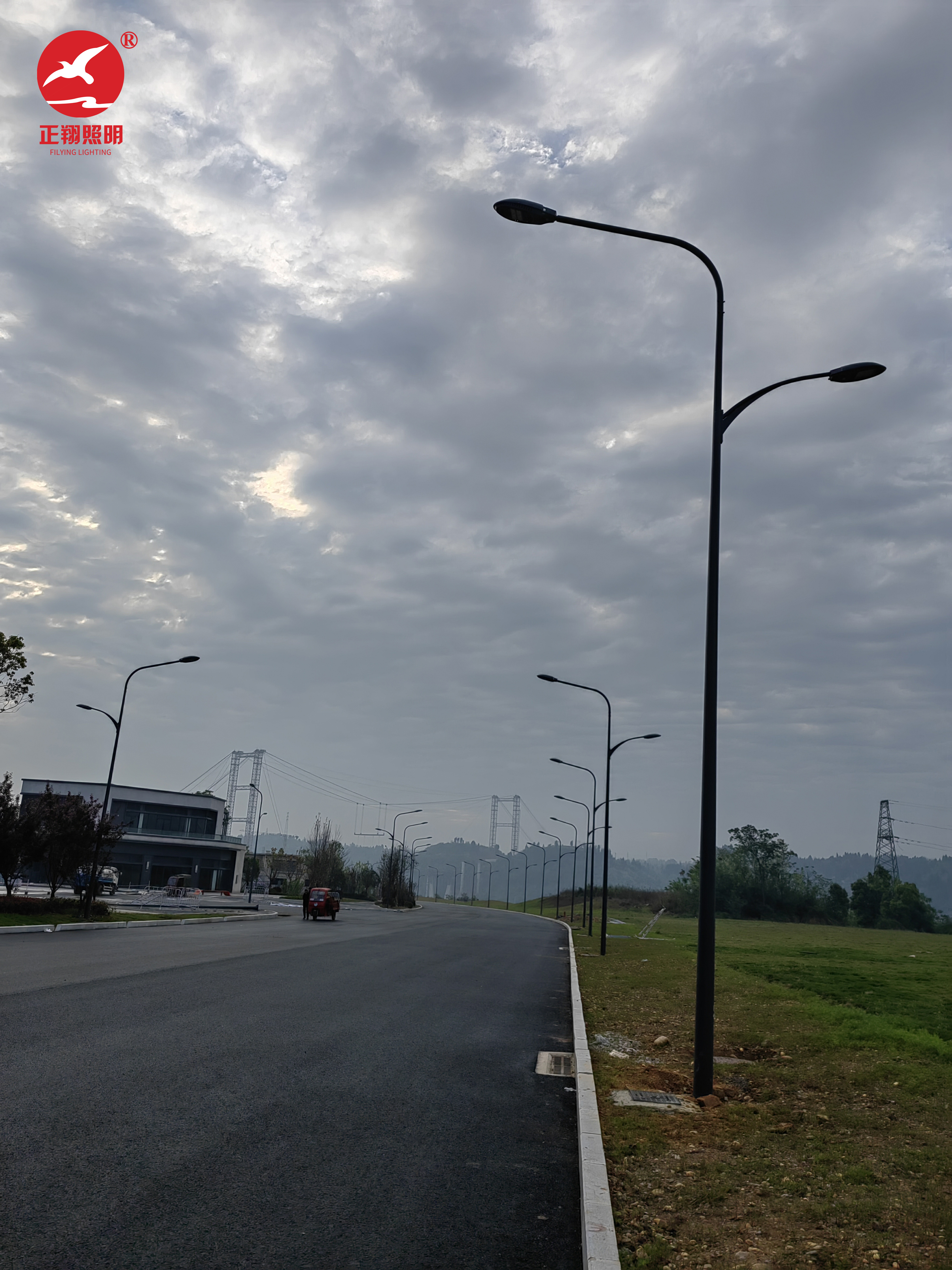 重慶高低臂路燈工程項目案例