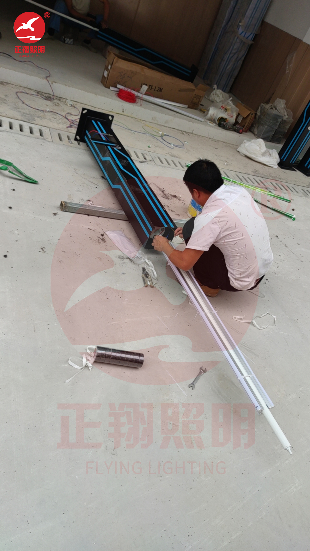 福建幼兒園景觀燈工程案例
