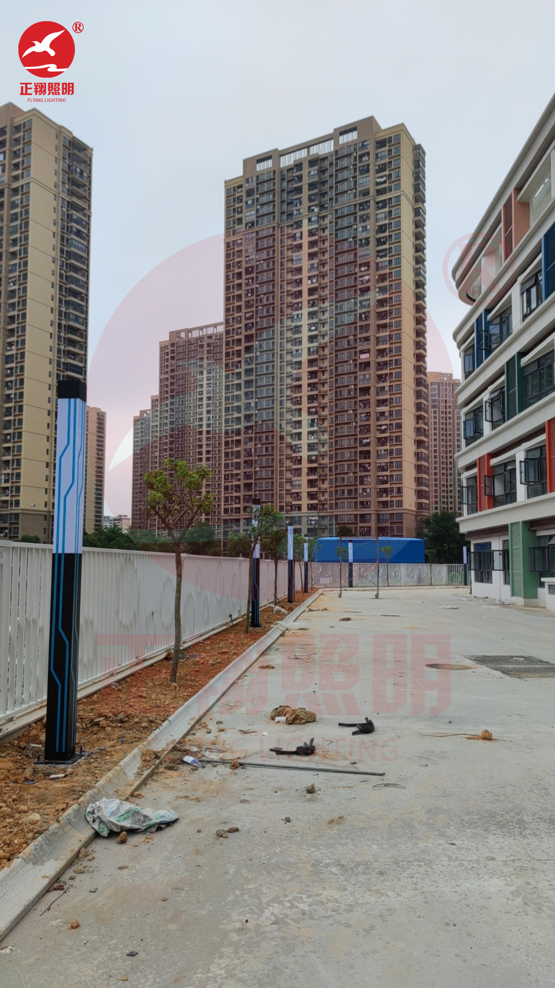 福建幼兒園景觀燈工程案例