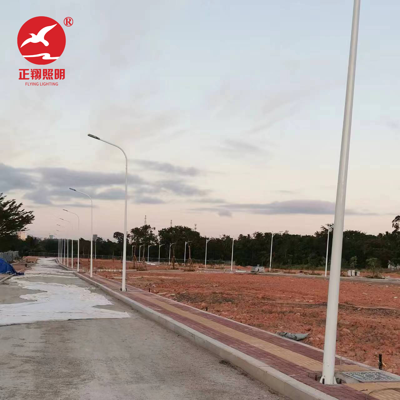 海南文昌市電路燈工程案例