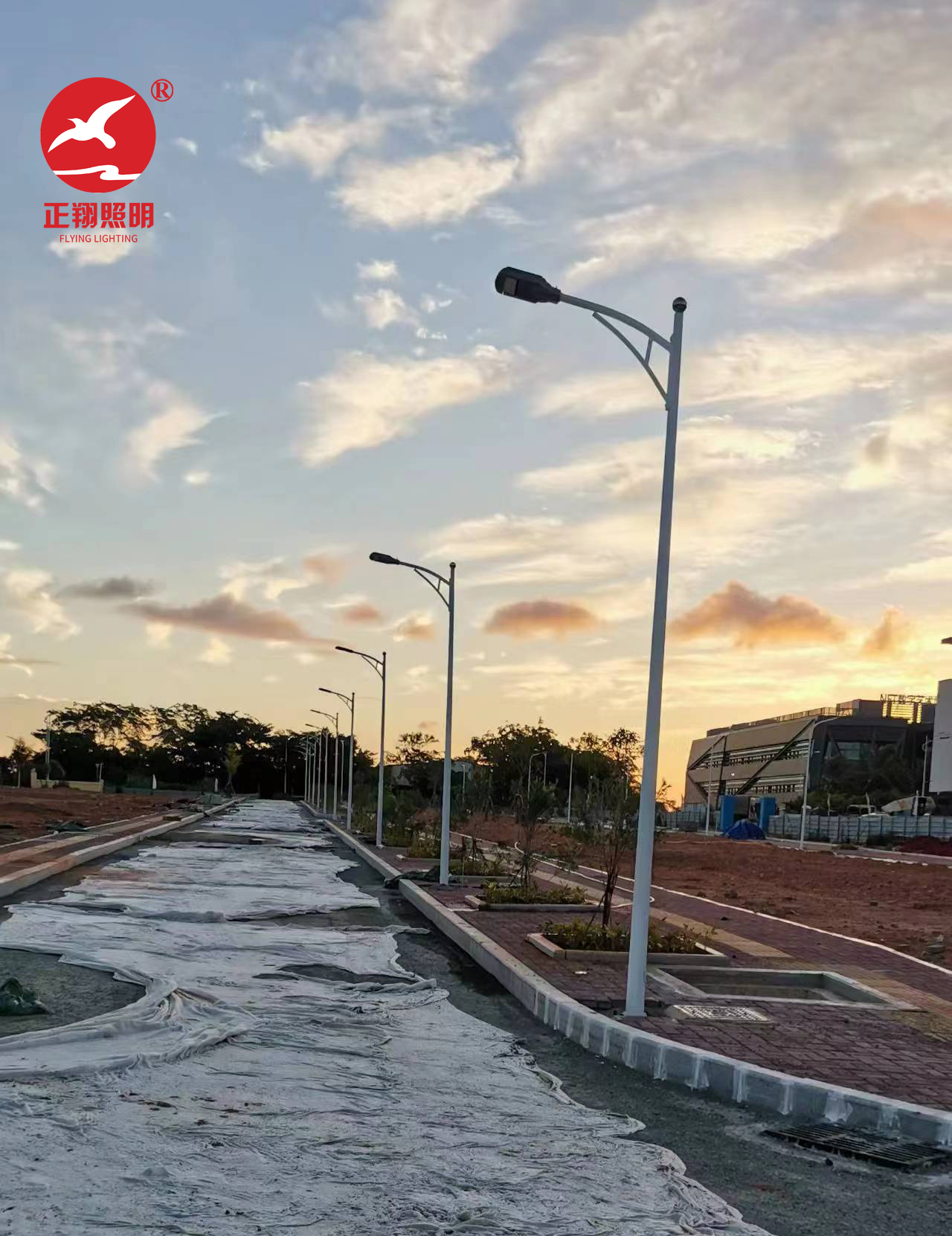 海南文昌市電路燈工程案例