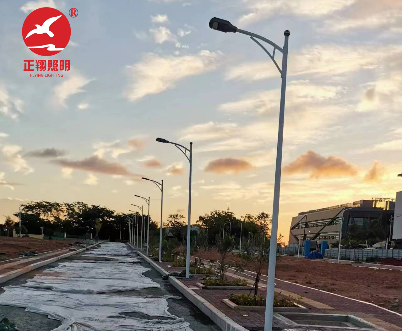 海南文昌市電路燈工程案例