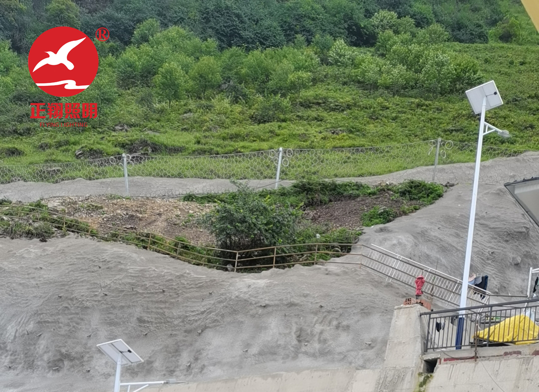 雷波縣太陽能路燈工程案例