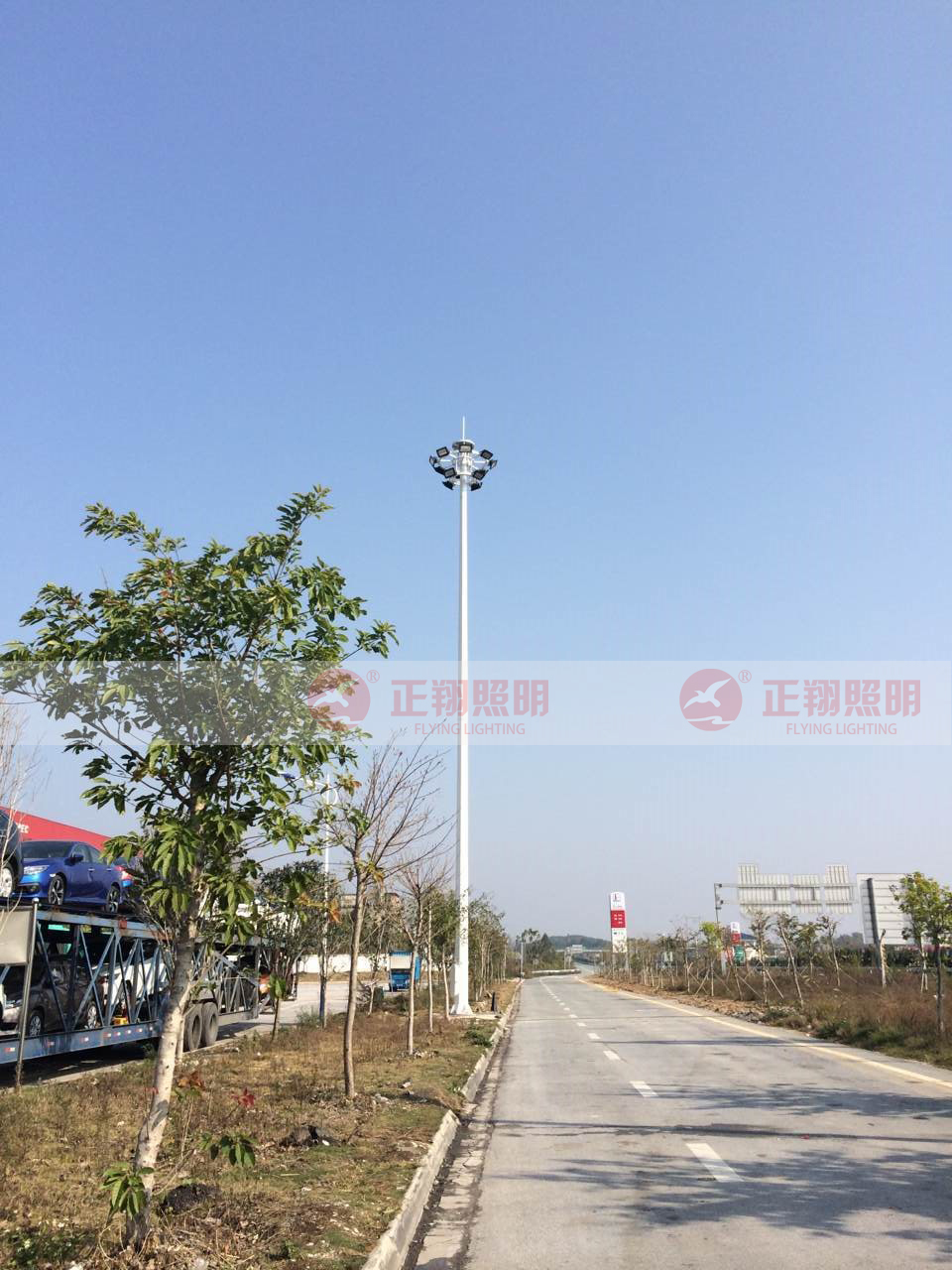 廣西省-桂林市-靈川服務(wù)區(qū)高桿燈案例-(5)