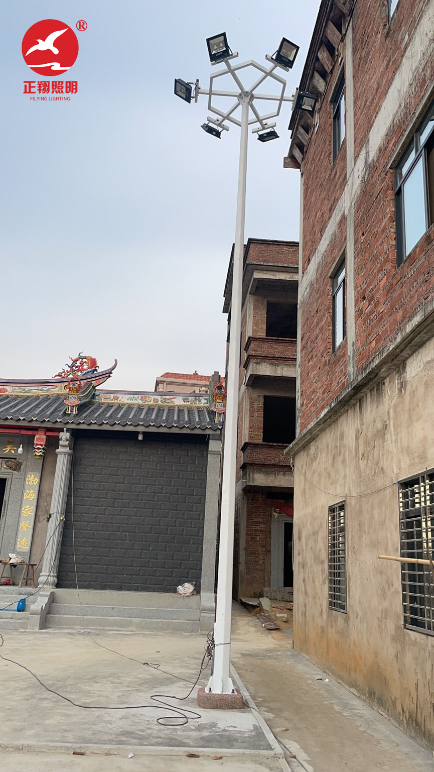 正翔中桿路燈案例分享