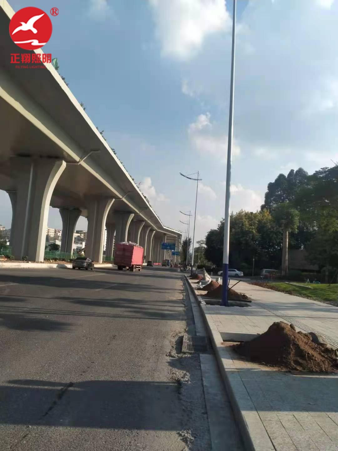 LED市電路燈工程案例