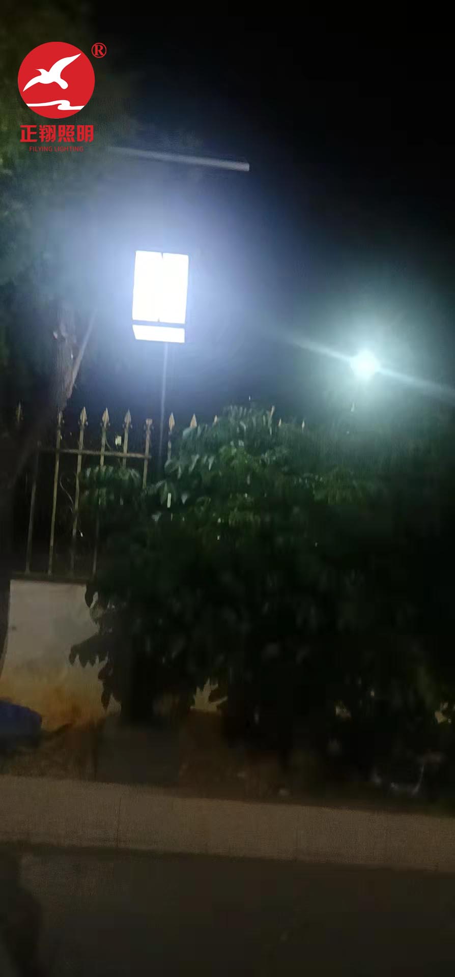 太陽能庭院燈工程案例