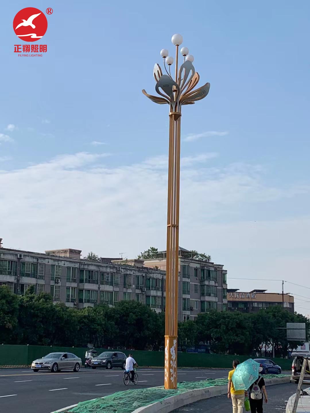 重慶江北區(qū)玉蘭燈工程案例
