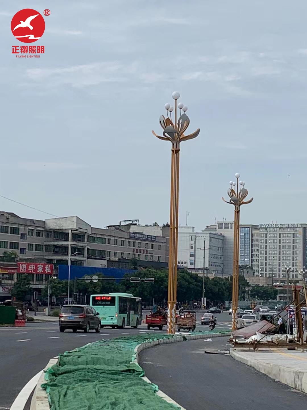 重慶江北區(qū)玉蘭燈工程案例