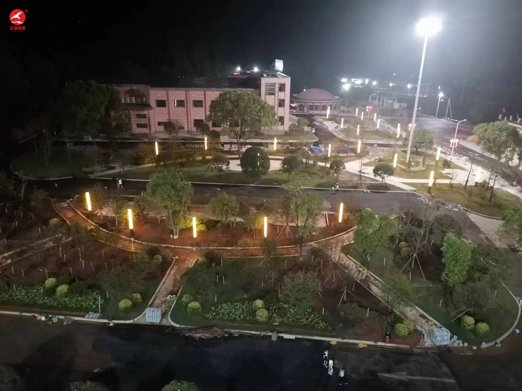 韶關(guān)市電景觀燈柱工程案例
