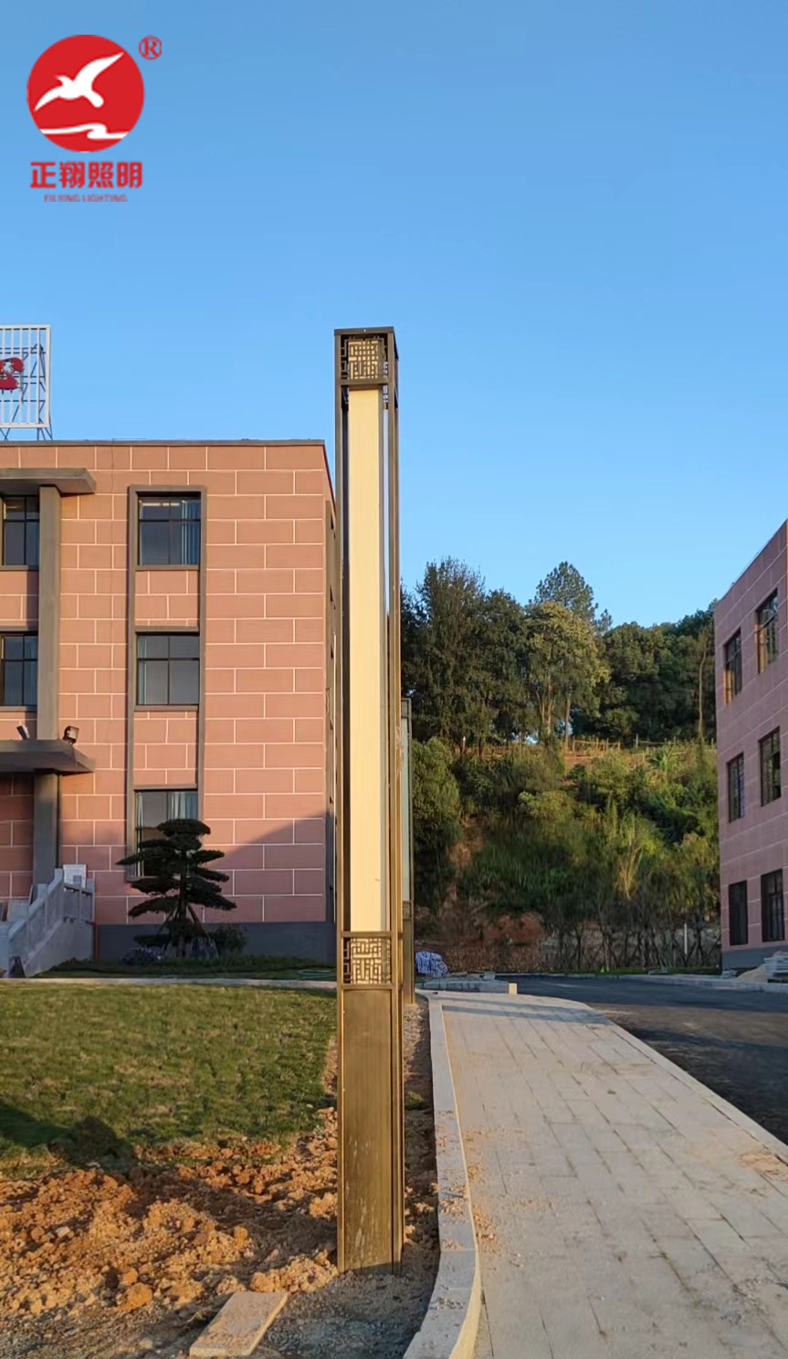 韶關(guān)市電景觀燈柱工程案例