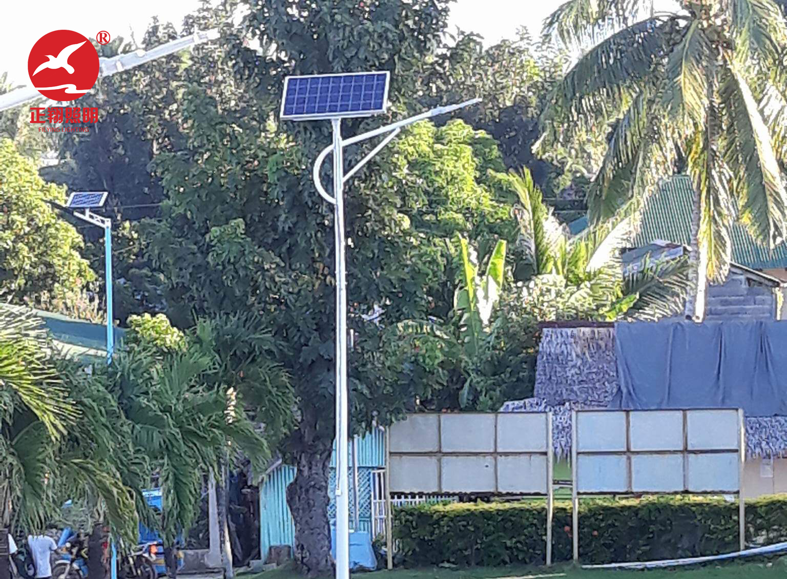 菲律賓太陽能路燈項目工程案例