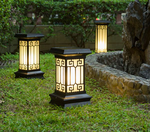 LED草坪燈ZX3002應(yīng)用圖1